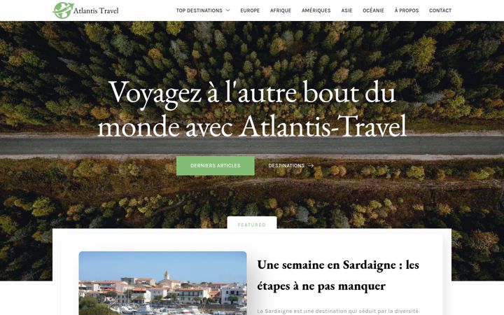 Screenshot of atlantis-travel.eu