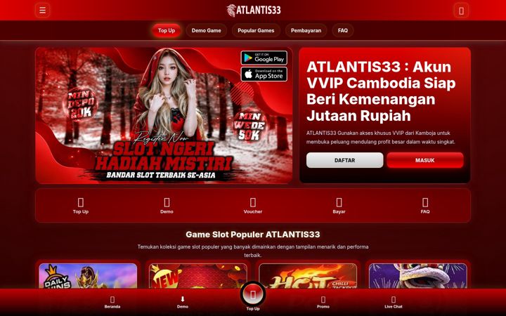 Screenshot of atlantis33.net