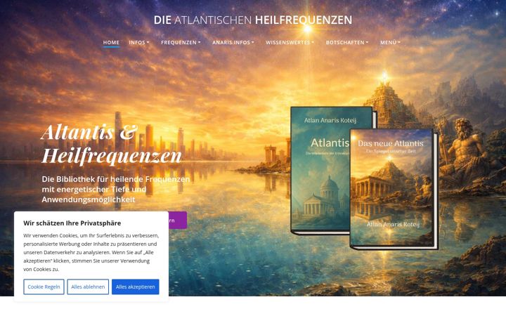 Screenshot of atlantische-frequenzen.de