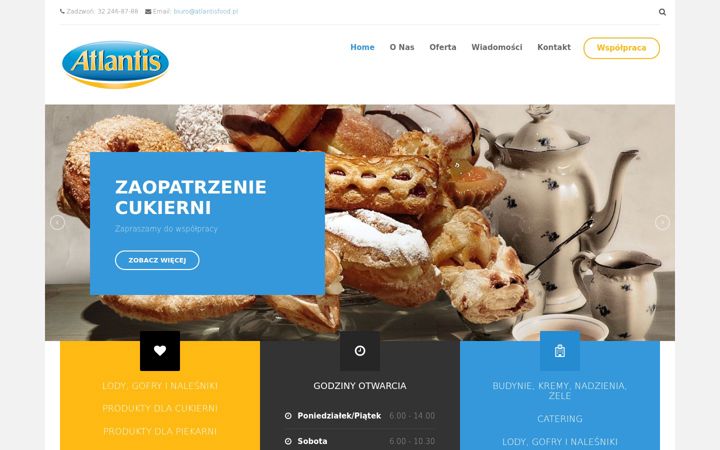 Screenshot of atlantisfood.pl