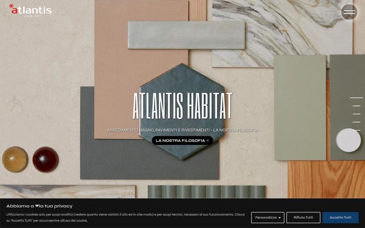 Screenshot di atlantishabitat.it