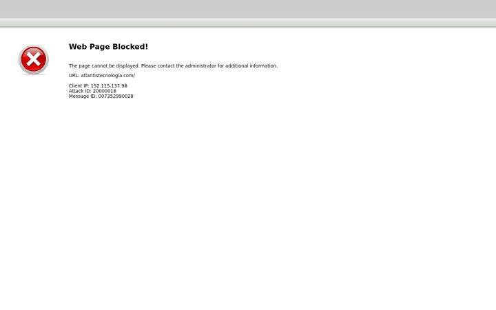 Screenshot di atlantistecnologia.com