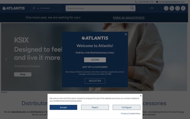 Ekrano kopija atlantistelecom.com