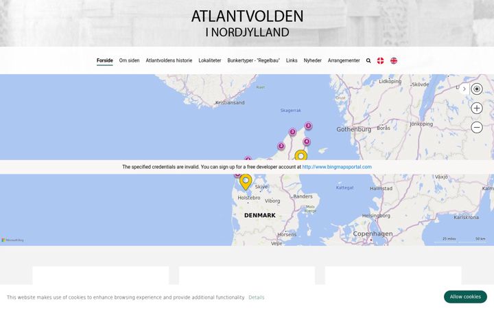 Skärmbild av atlantvolden.dk