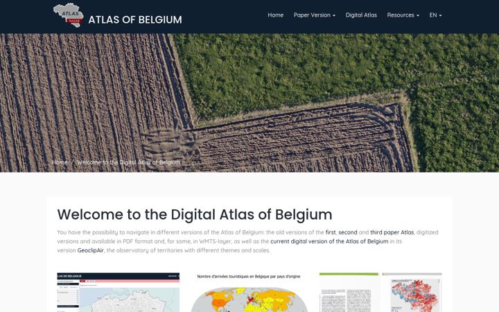 Screenshot of atlas-belgique.be