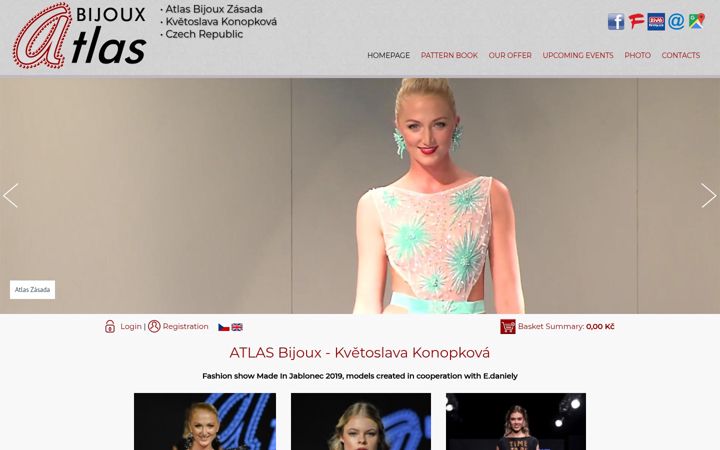 Screenshot of atlas-bijoux.com