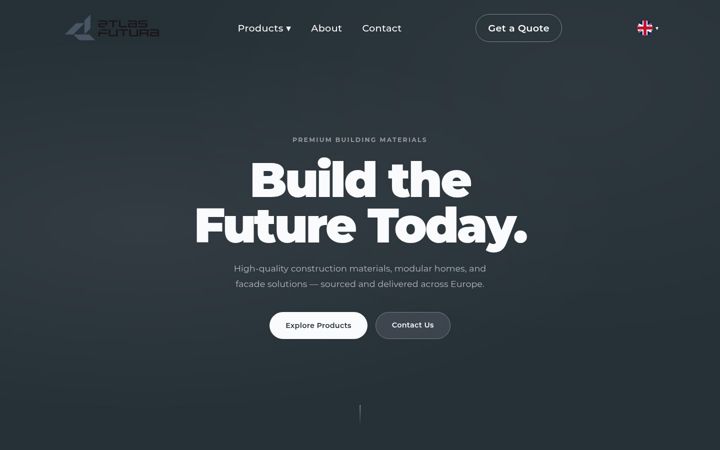 Screenshot of atlas-futura.com