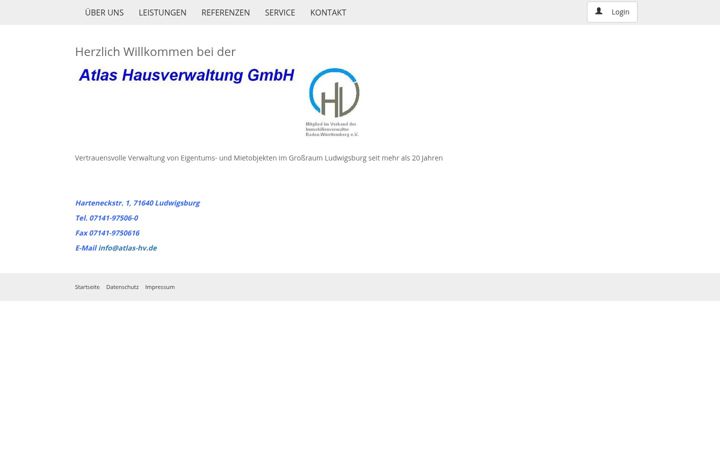Screenshot of atlas-hv.de
