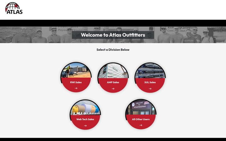 Screenshot of atlas-outfitters.com