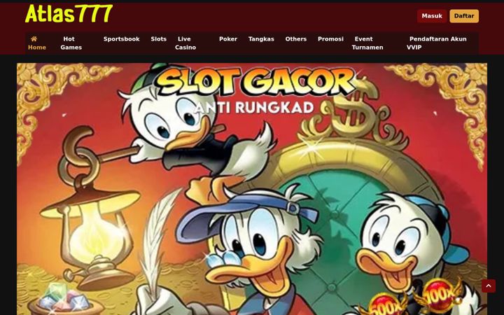 Screenshot of atlas777slot.com