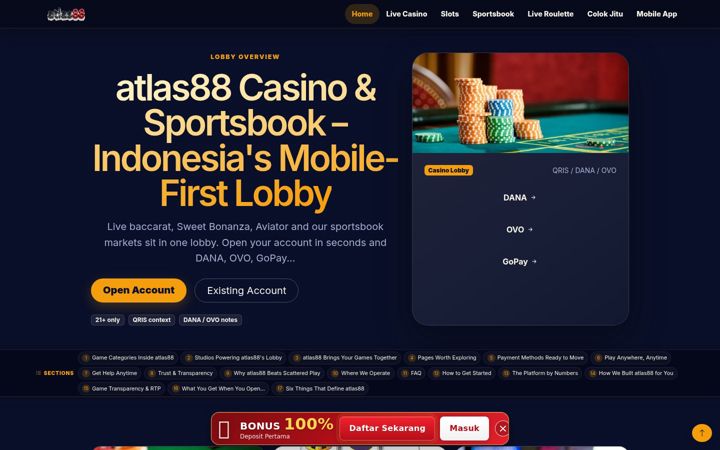 Screenshot of atlas88.org