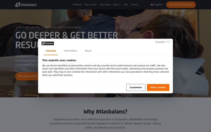 Screenshot of atlasbalans.com