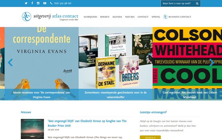 Screenshot of atlascontact.nl