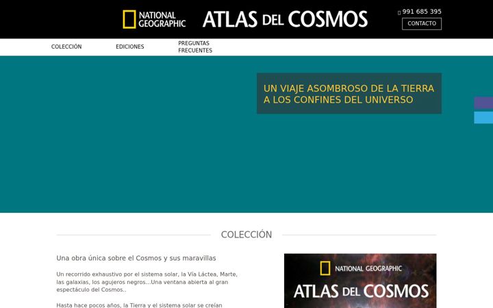 Capture d'écran de atlasdelcosmos.com.pe