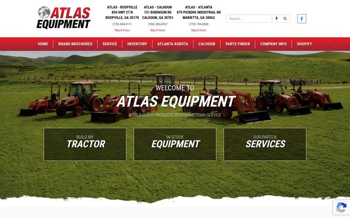 Captura de pantalla de atlasequ.com