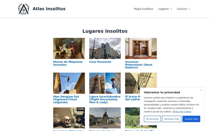 Screenshot of atlasinsolitus.com