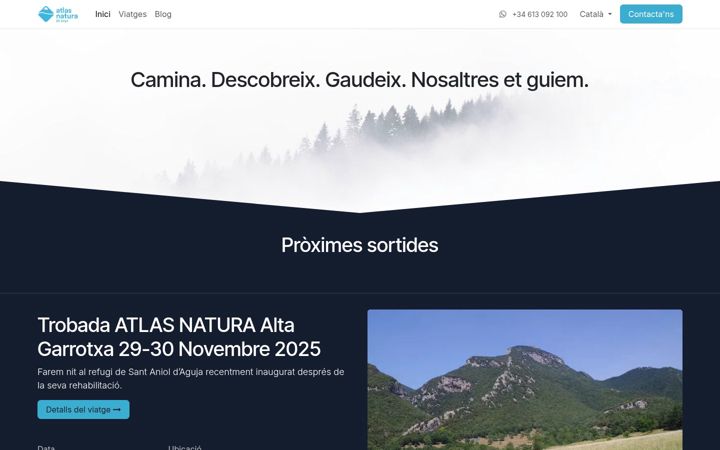 Screenshot of atlasnatura.es