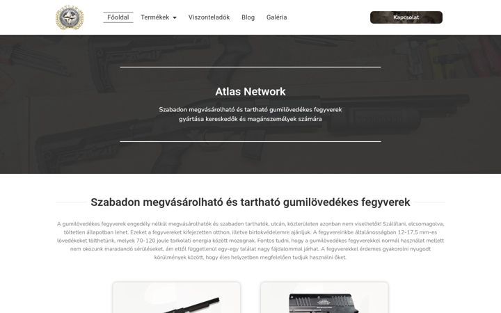 Screenshot of atlasnetwork.eu