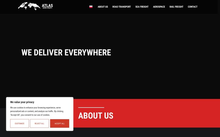 Screenshot of atlasng.eu