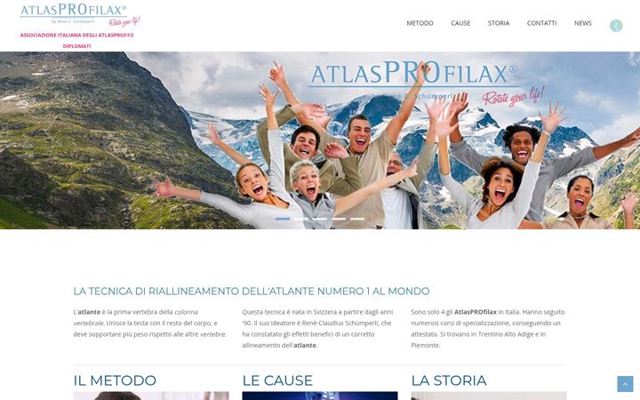 Screenshot of atlasprofilax.it