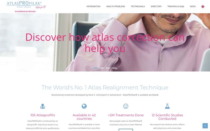 Screenshot of atlasprofilaxmethod.com