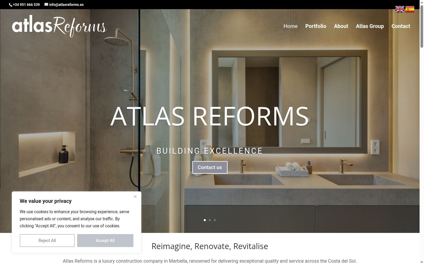 Sutikimo reklamjuostės, rodytos prieš bet kokią sąveiką, ekrano kopija