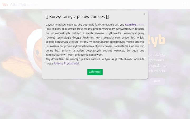 Screenshot of atlasryb.online