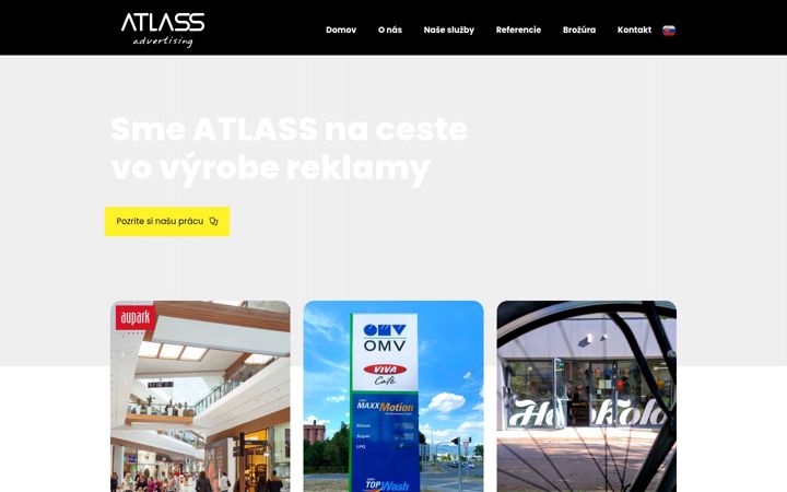 Screenshot of atlass.sk
