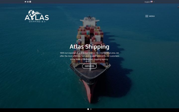 Screenshot of atlasshipping.nl