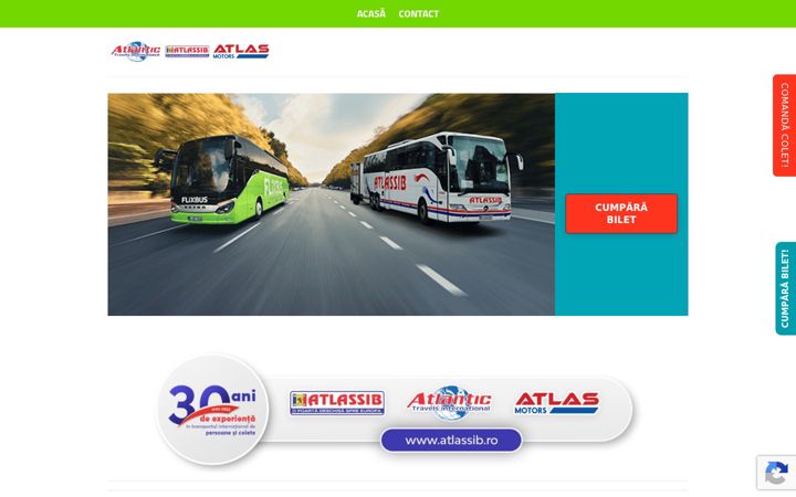Screenshot of atlassib.ro