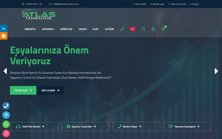 Ekrano kopija atlastasimacilik.com.tr