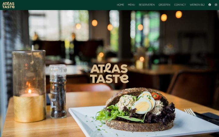 Screenshot of atlastaste.nl