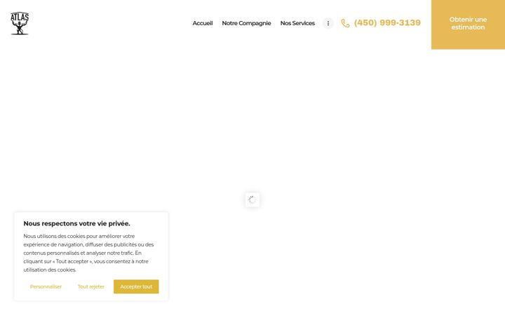 Ekraanipilt saidist atlastoitures.com