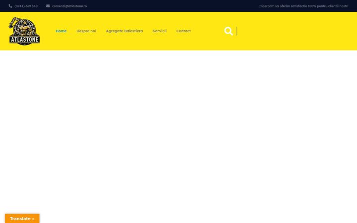 Screenshot of atlastone.ro