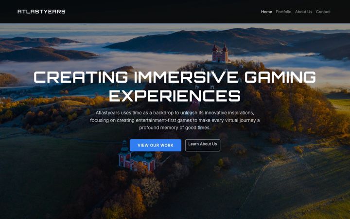 Screenshot of atlastyears.com