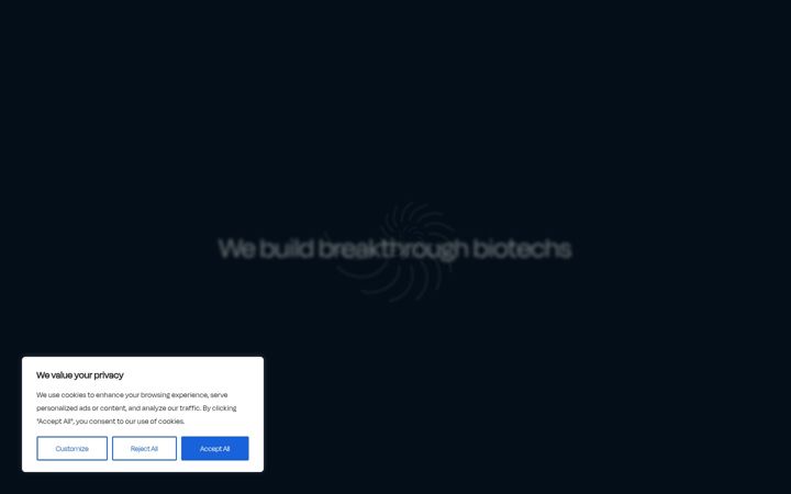 Screenshot of atlasventure.com