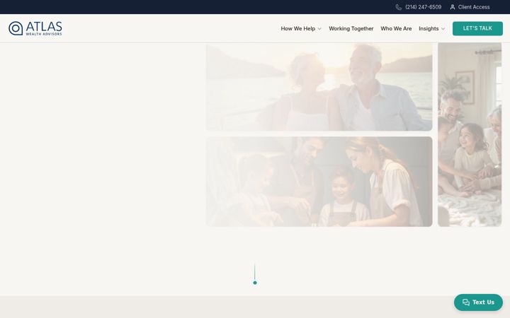 Ekrānuzņēmums no atlaswealthadvisors.com