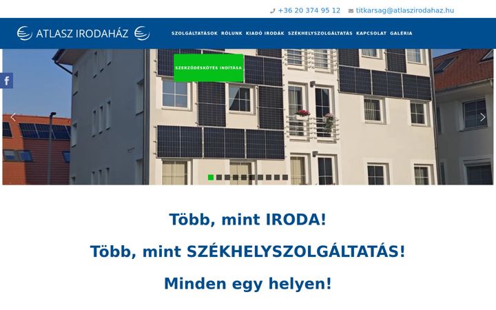 Screenshot of atlaszirodahaz.hu