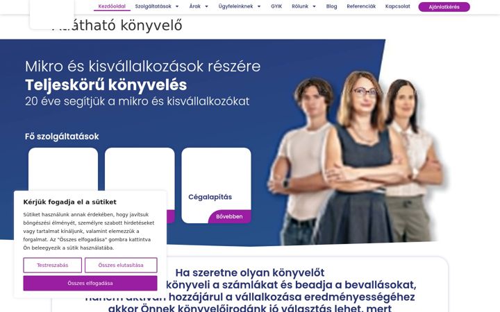 Screenshot of atlathatokonyvelo.hu