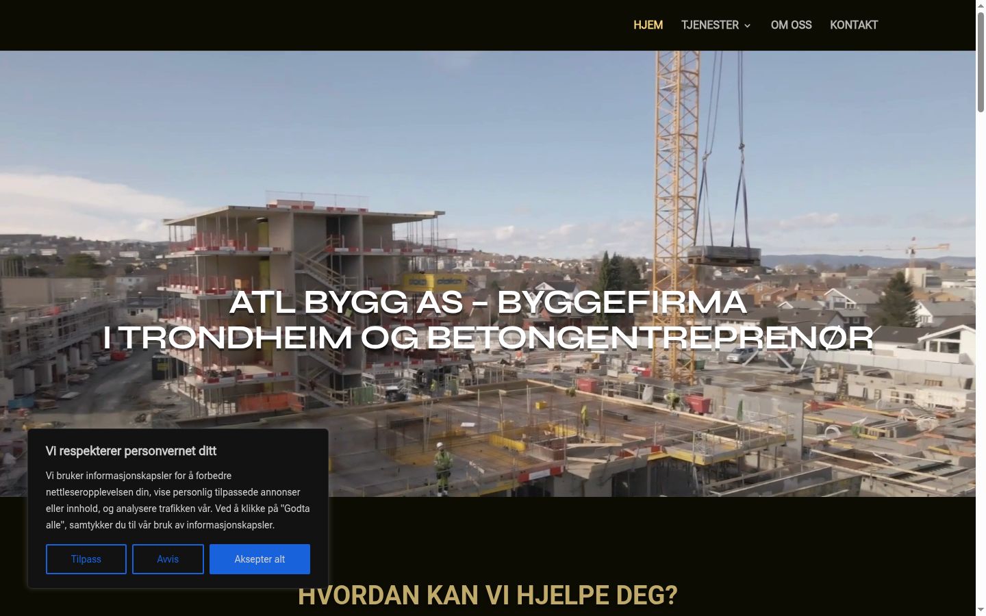 Kuvakaappaus suostumusbannerista, joka näytettiin ennen mitään vuorovaikutusta