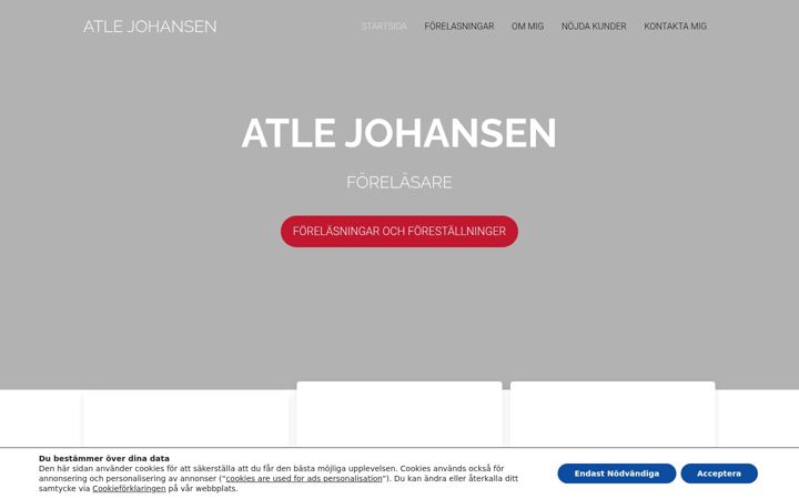 Screenshot of atlejohansen.se