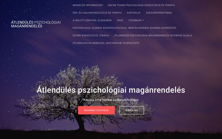 Ekrano kopija atlendules.hu