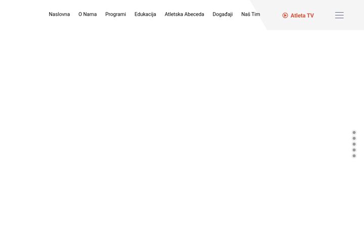Screenshot of atleta.ba