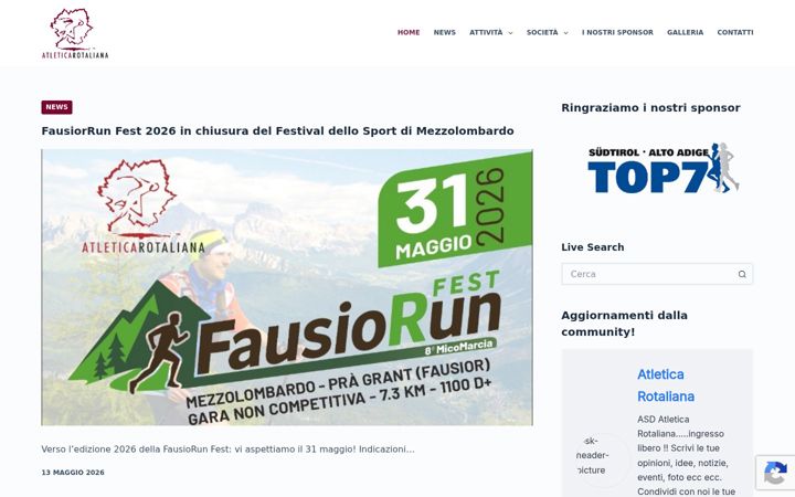 Screenshot von atleticarotaliana.it
