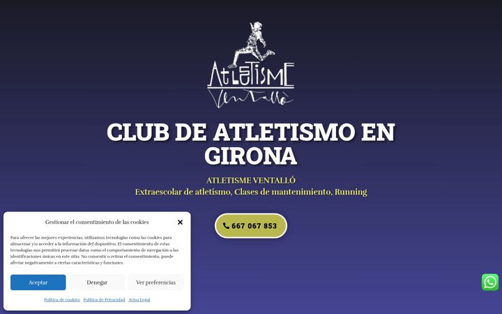 Screenshot of atletismeventallo.com