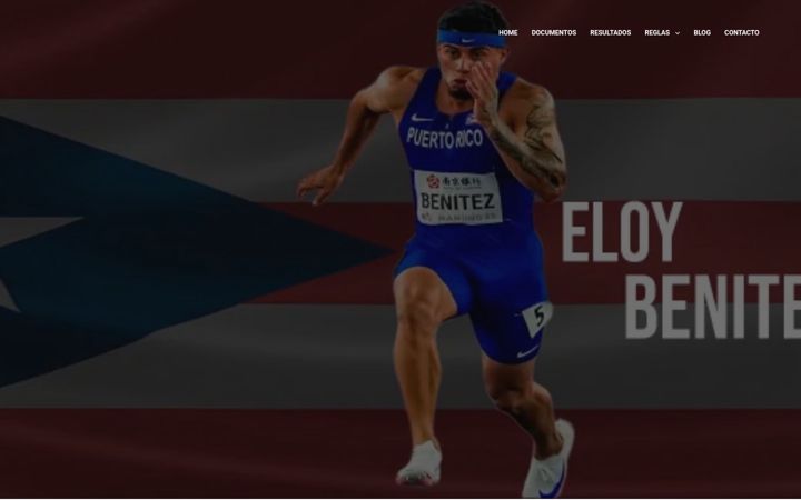 Screenshot of atletismofapur.com