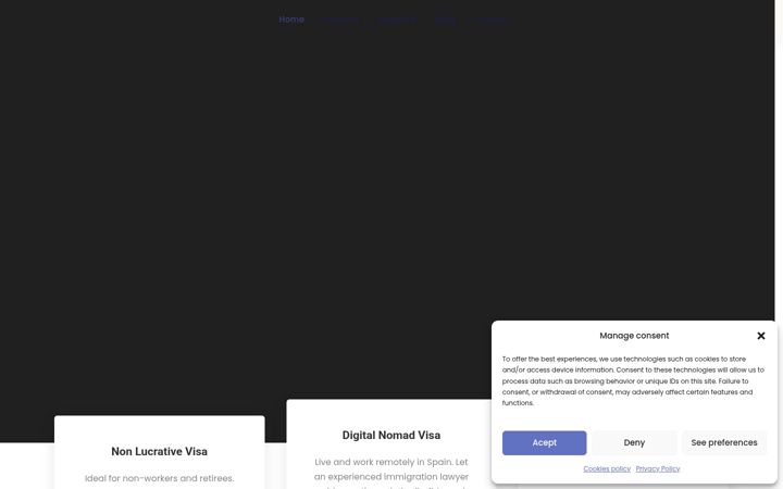 Screenshot of atlexlegal.com