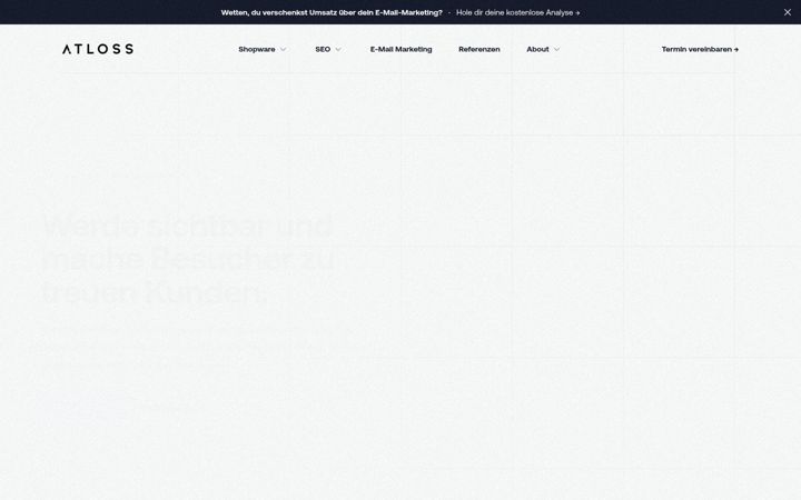 Screenshot of atloss.de