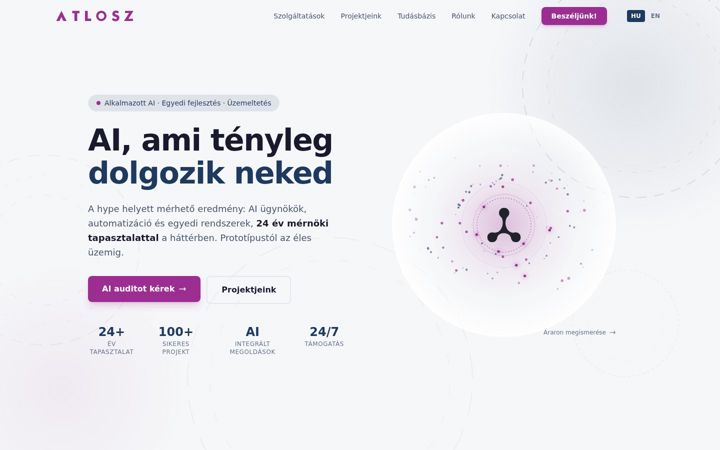Ekraanipilt saidist atlosz.hu