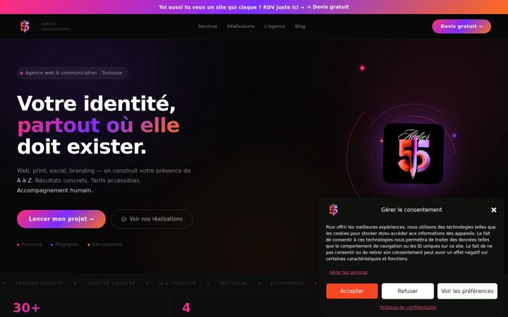 Screenshot of atlr55.fr